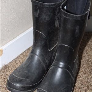 Black Rain boots